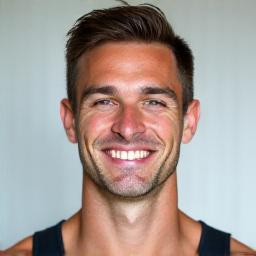 Portrait von Max Mustermann, einem freundlich lächelnden Personal Trainer